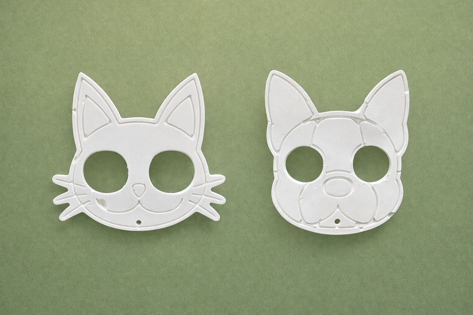 Kedi köpek boyama figürü